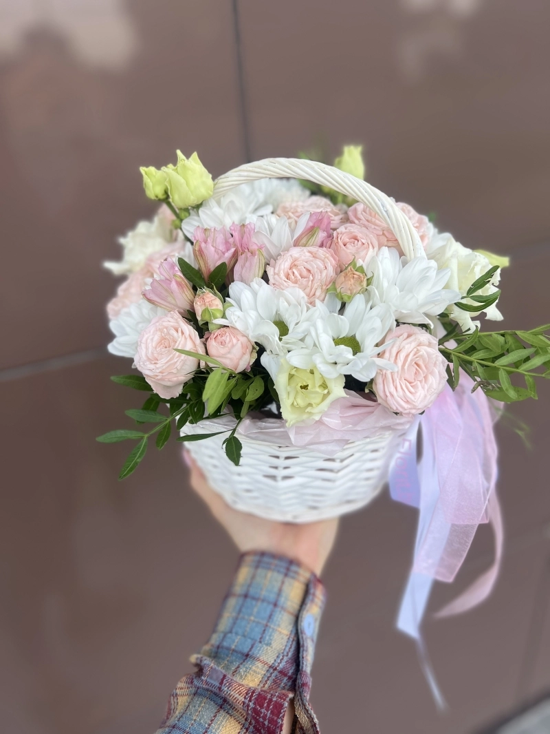 Композиция в корзине | Изящность глаз