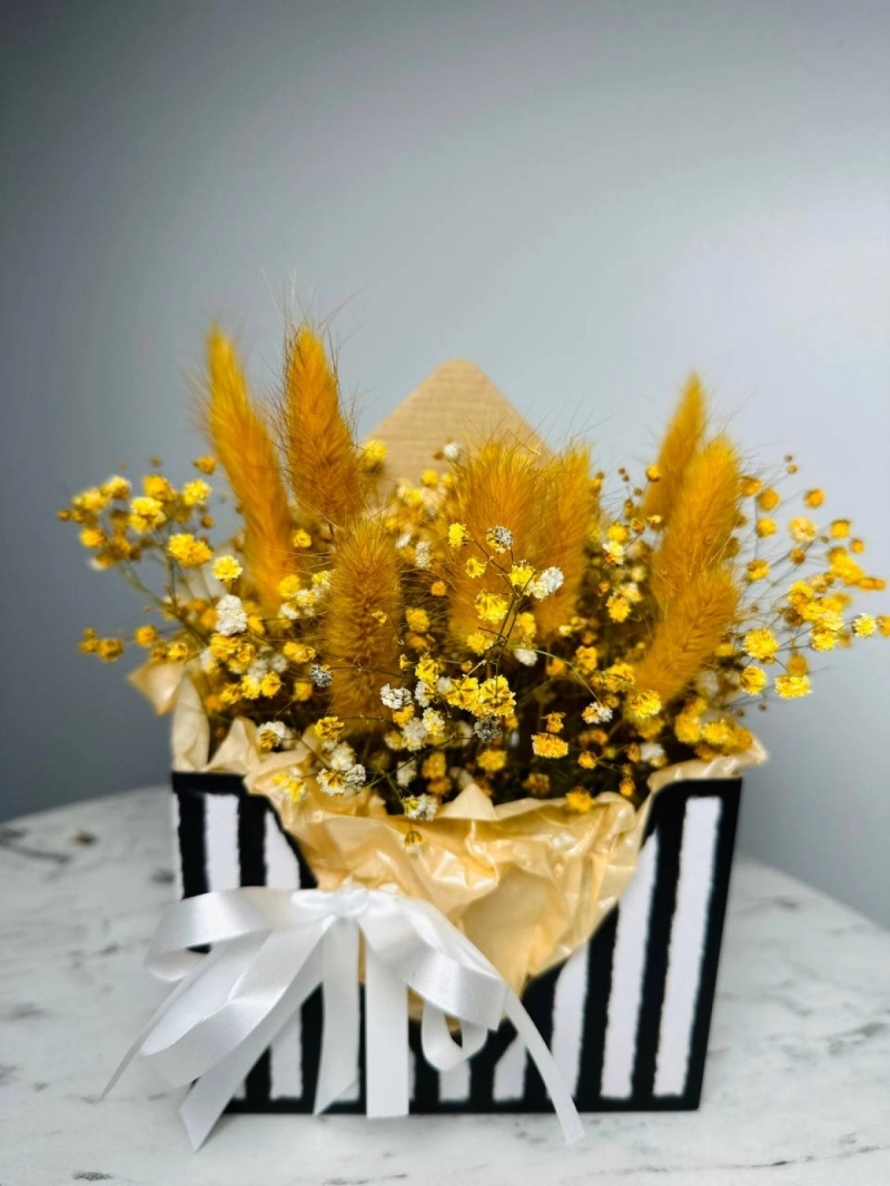 Композиция из сухоцветов | Уютная пора