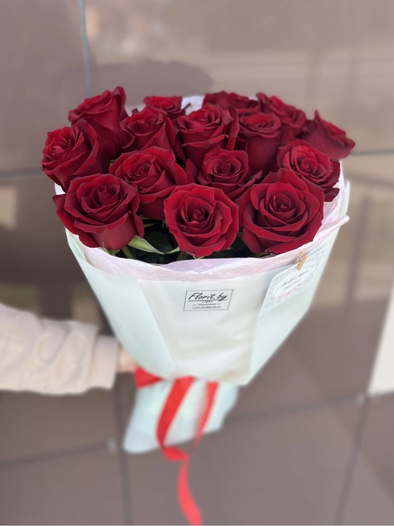 Букет | Самые красивые 15 роз