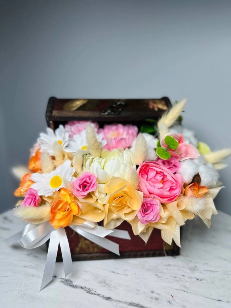 Композиция из сухоцветов | Игра теней