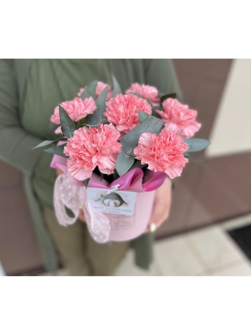 Композиция в коробке | Весенняя свежесть