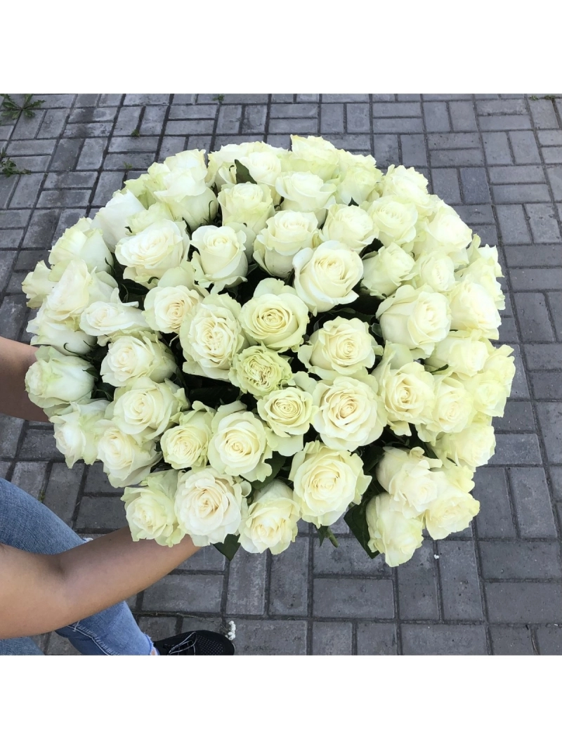 Букет из 75 роз