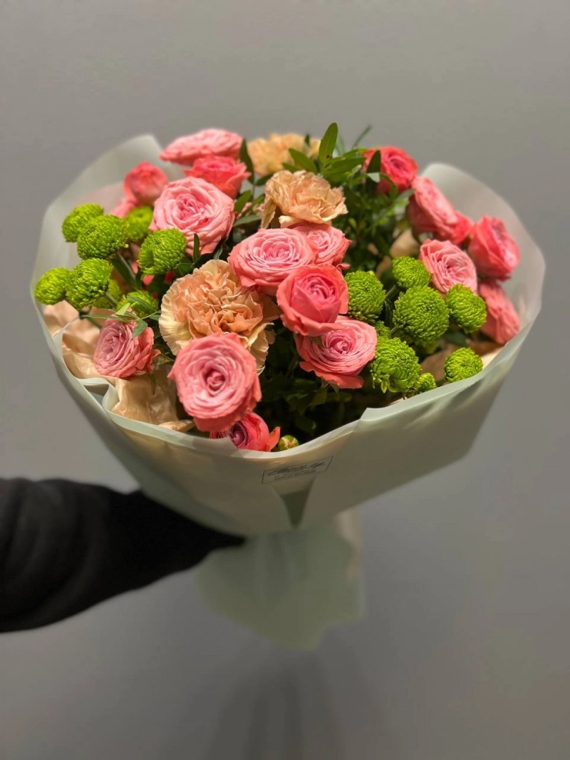 Букет | Зеленый мох