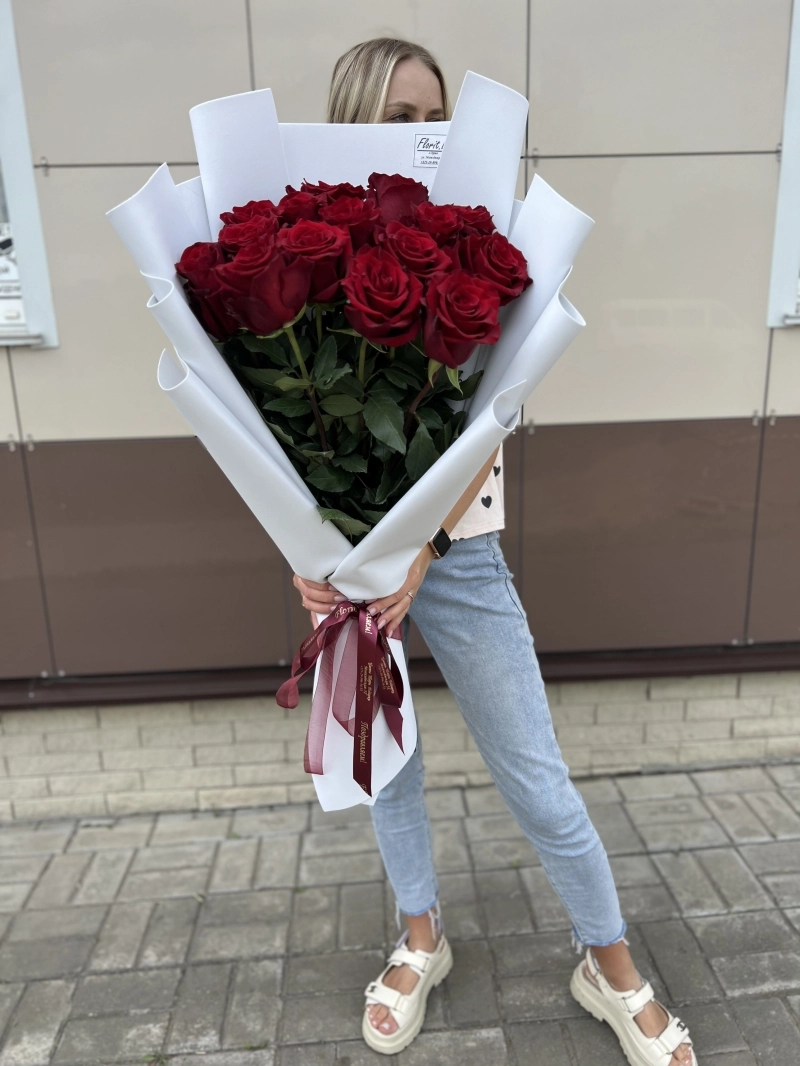 Букет | Высокие розы