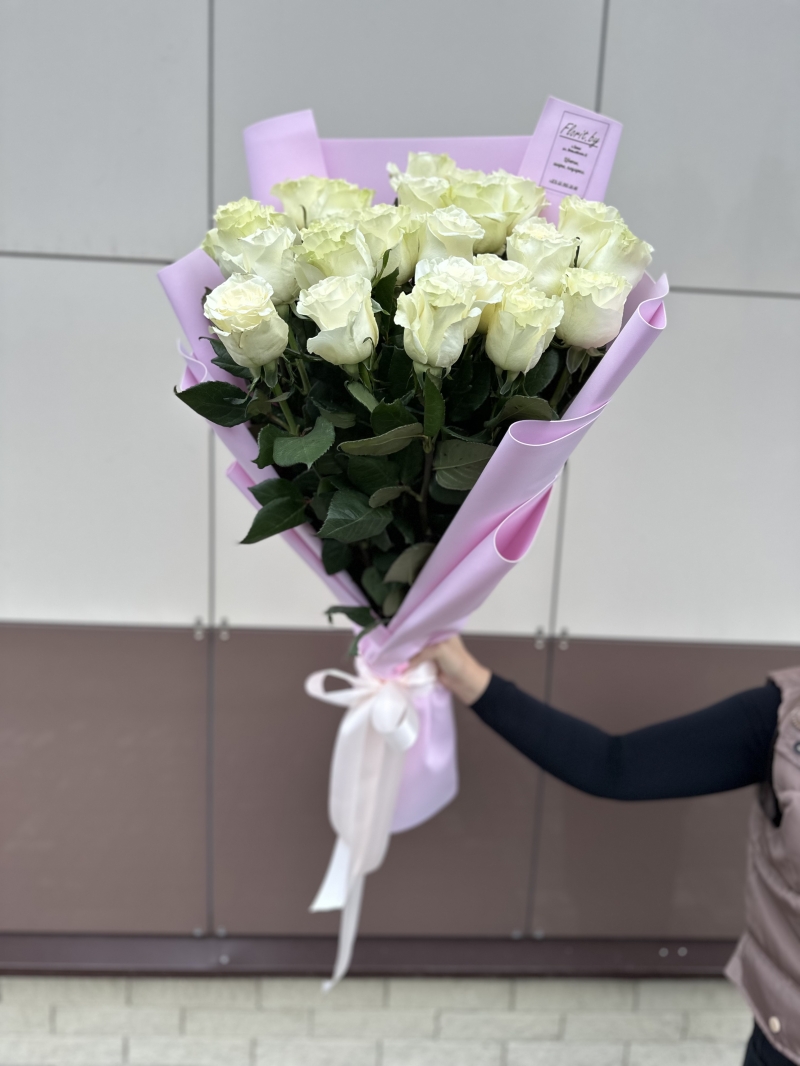 Букет | 25 Белых роз