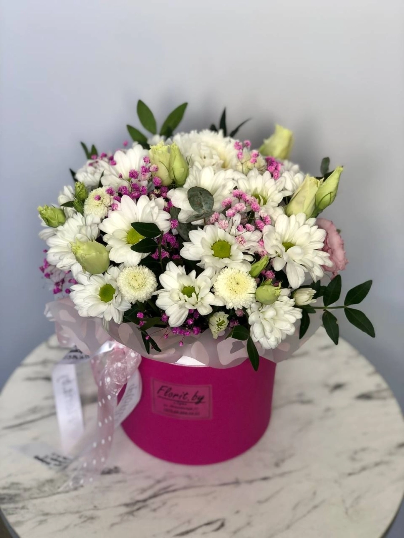 Композиция в корзине | Трепетная любовь