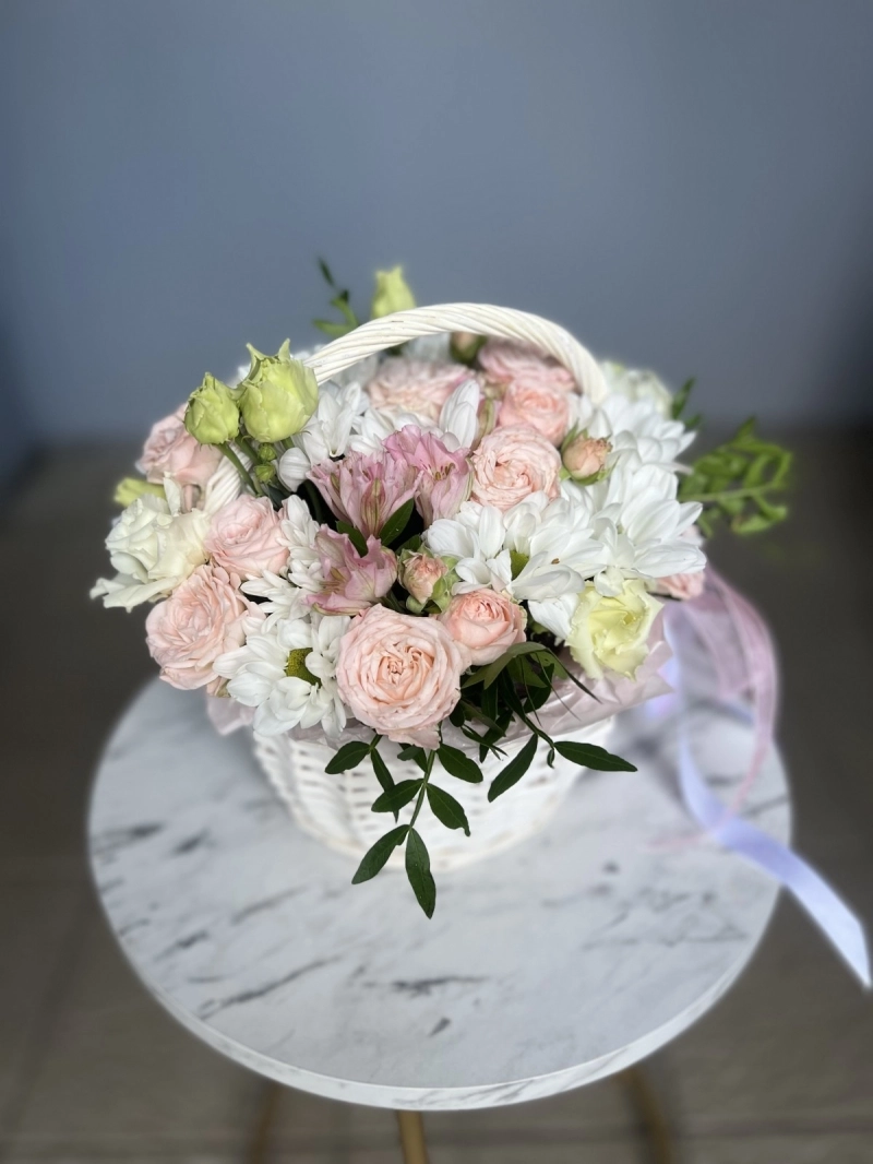 Композиция в корзине | Изящность глаз