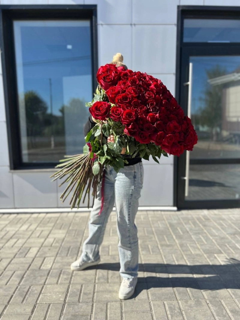 Букет | 101 Красная Роза