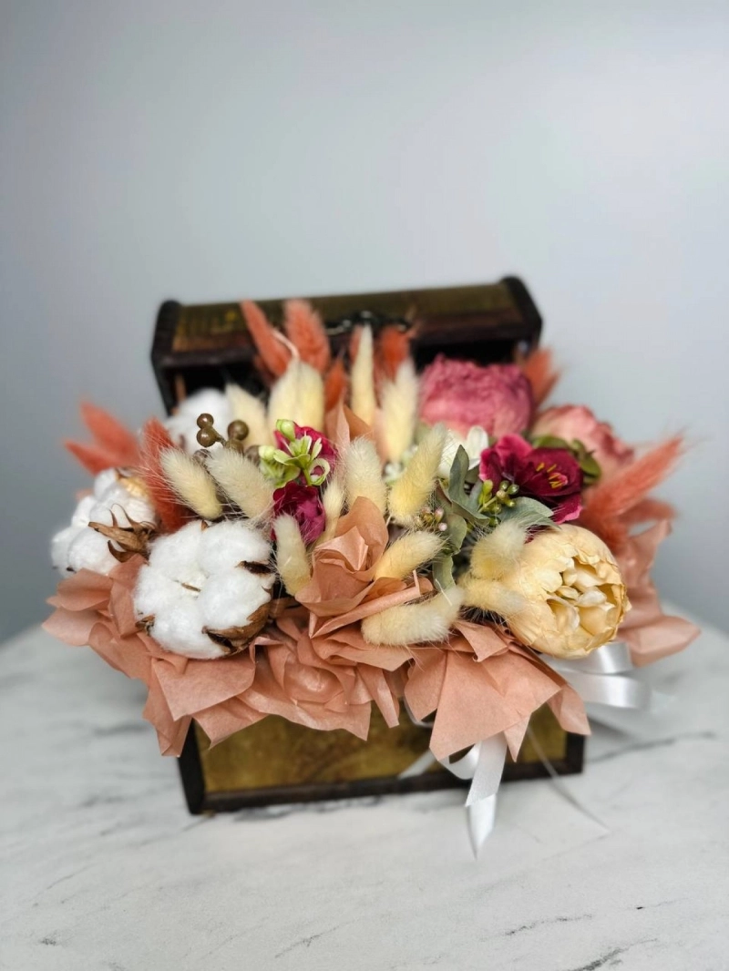 Композиция из сухоцветов | Спокойствие