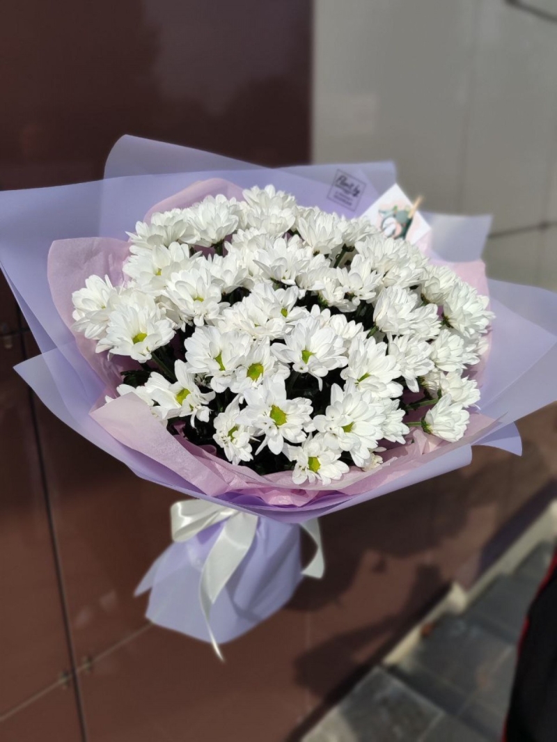 Букет | Пышные хризантемы