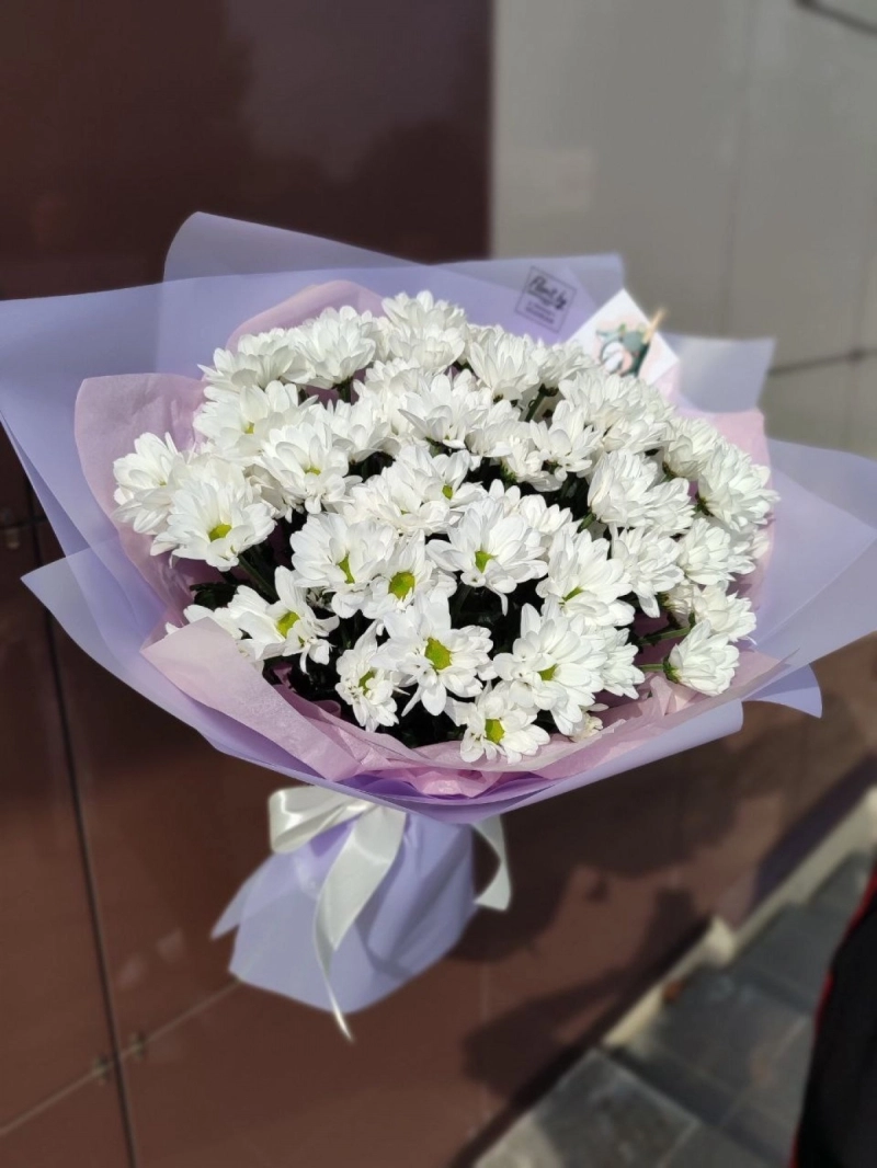 Букет | Пышные хризантемы