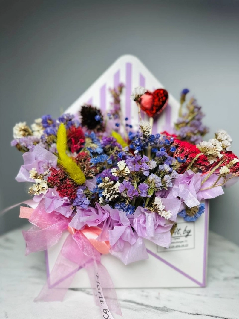 Композиция из сухоцветов| Радость