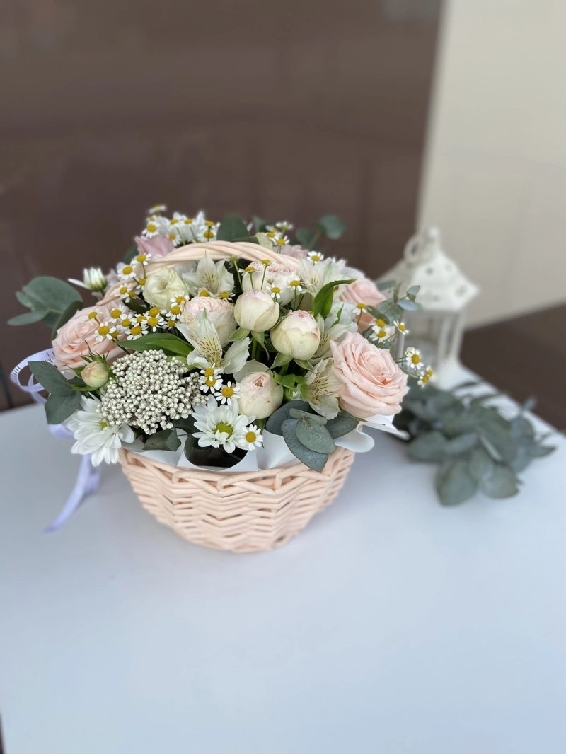 Композиция в корзине | Долгожданное вдохновение