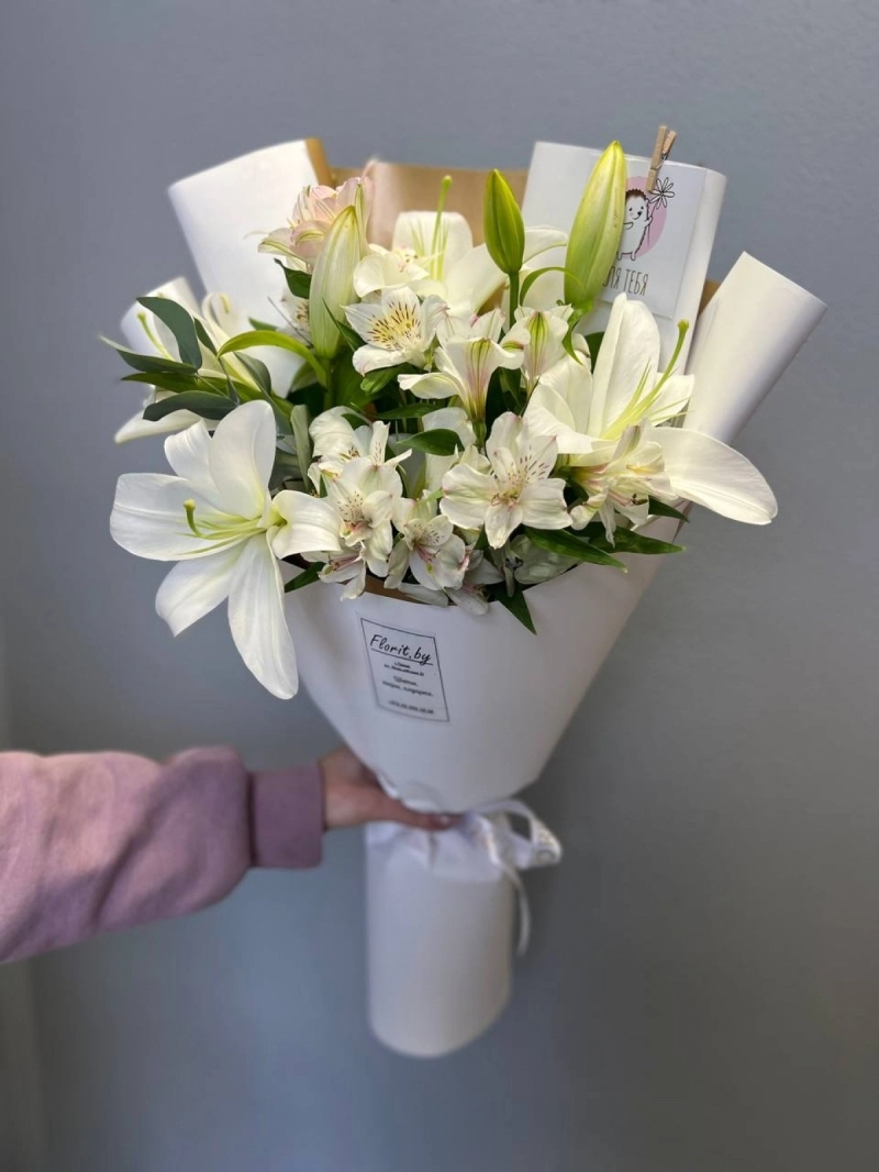 Букет | Нежные лилии